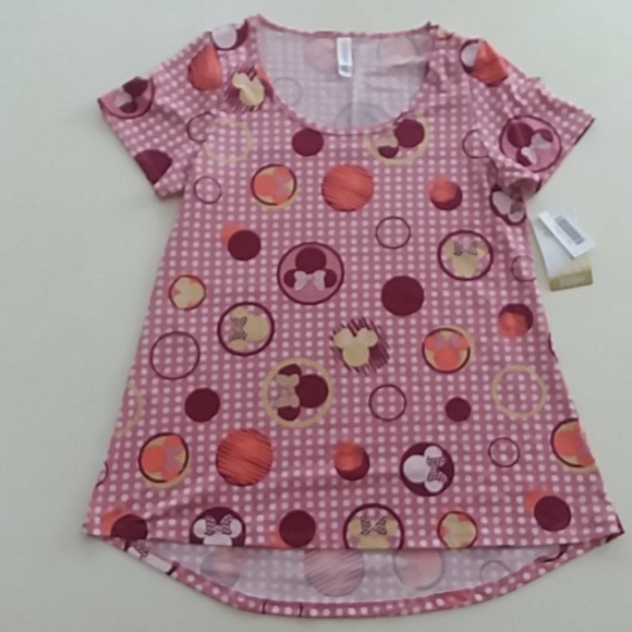 Lularoe Disney extra small Minnie Mouse classic t - Picture 1 of 7